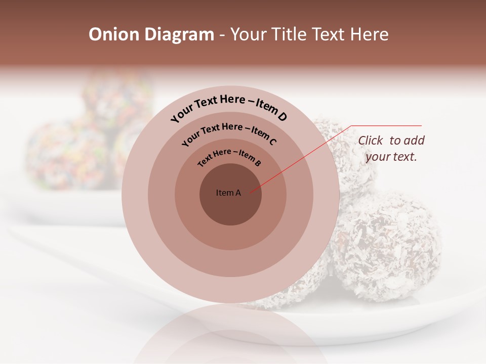 Dessert Sugar Rum PowerPoint Template