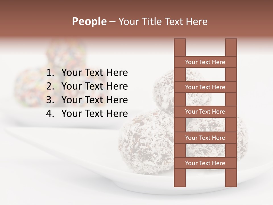 Dessert Sugar Rum PowerPoint Template