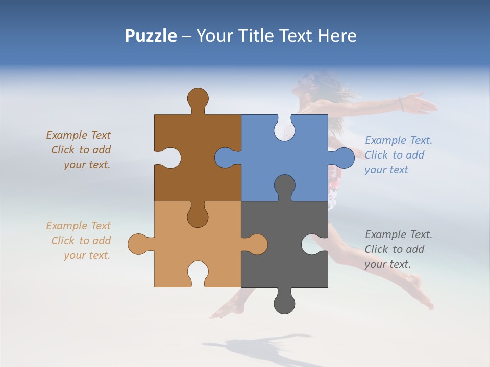 Wave Hot Warm PowerPoint Template