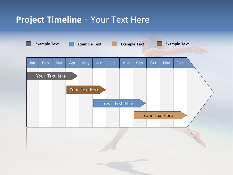 Wave Hot Warm PowerPoint Template