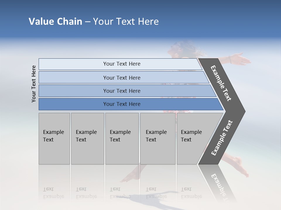 Wave Hot Warm PowerPoint Template