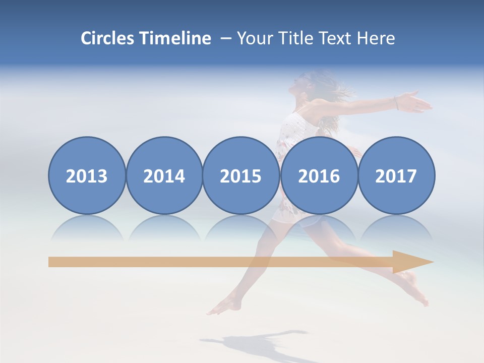 Wave Hot Warm PowerPoint Template