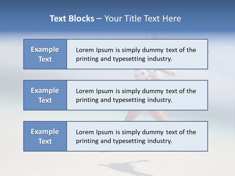 Wave Hot Warm PowerPoint Template