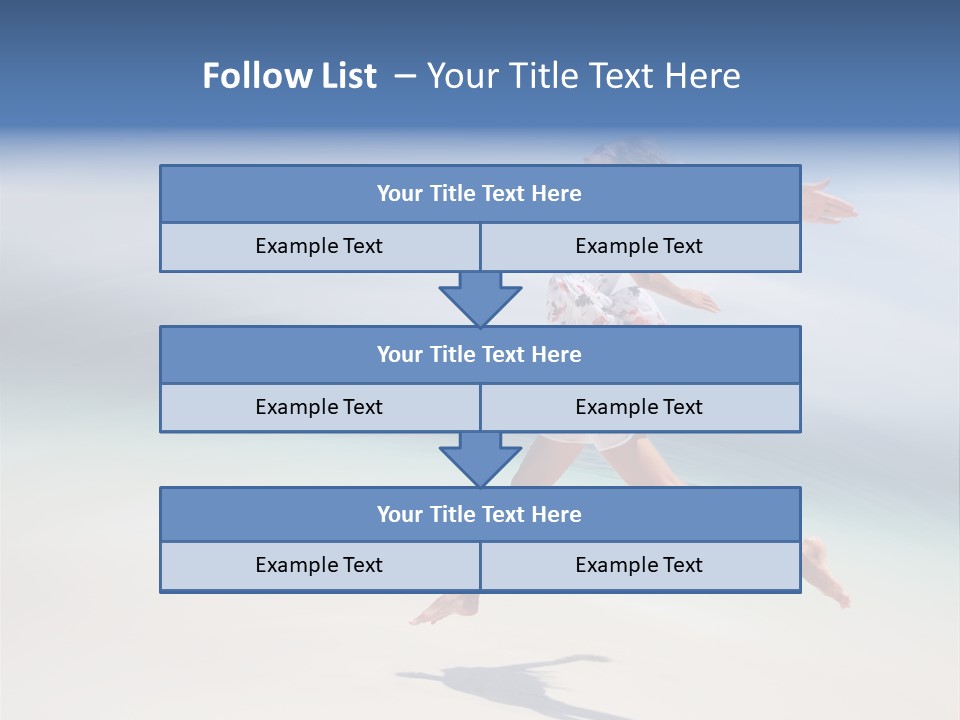 Wave Hot Warm PowerPoint Template