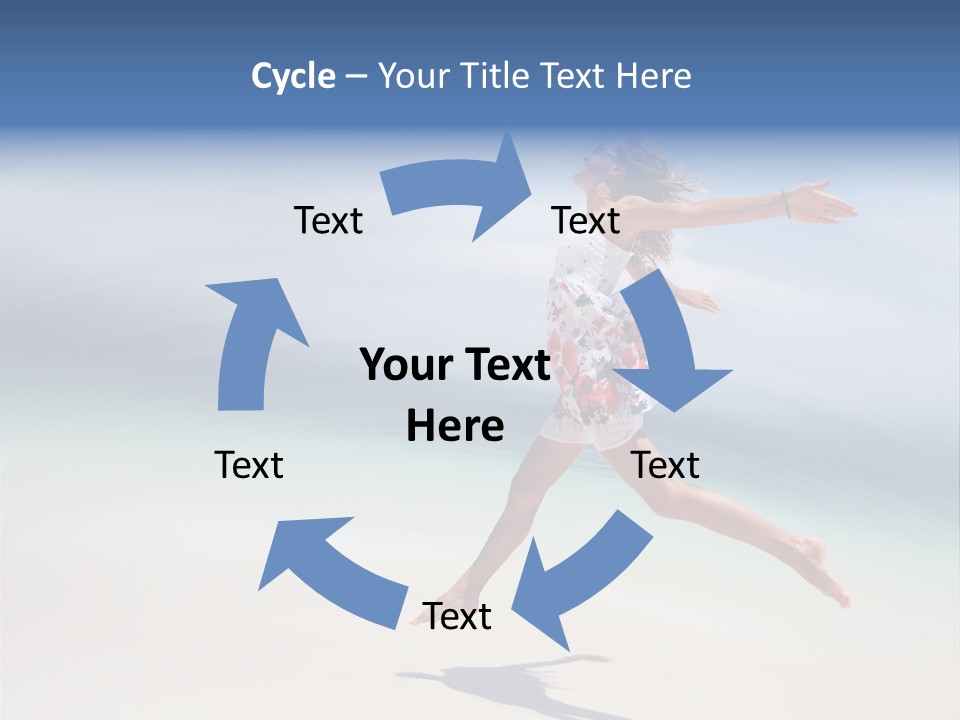 Wave Hot Warm PowerPoint Template