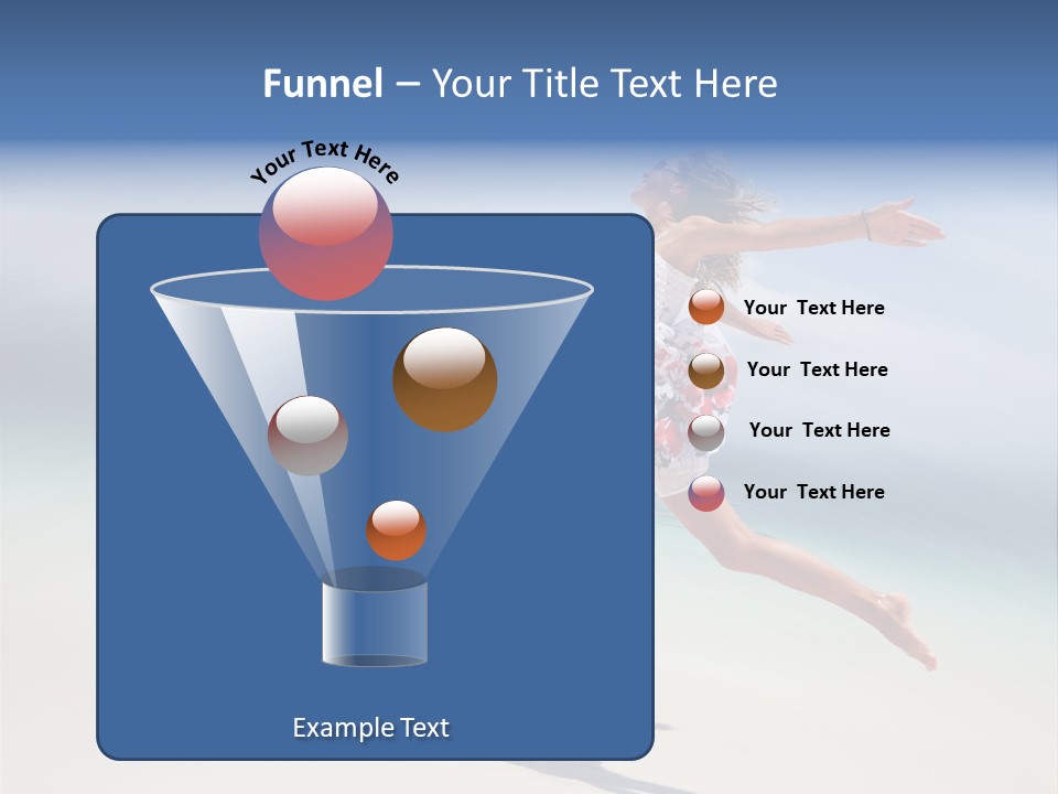 Wave Hot Warm PowerPoint Template