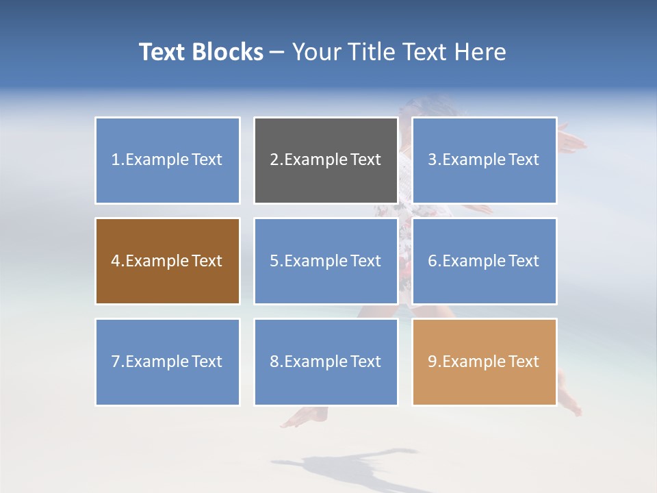 Wave Hot Warm PowerPoint Template