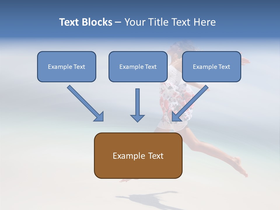 Wave Hot Warm PowerPoint Template