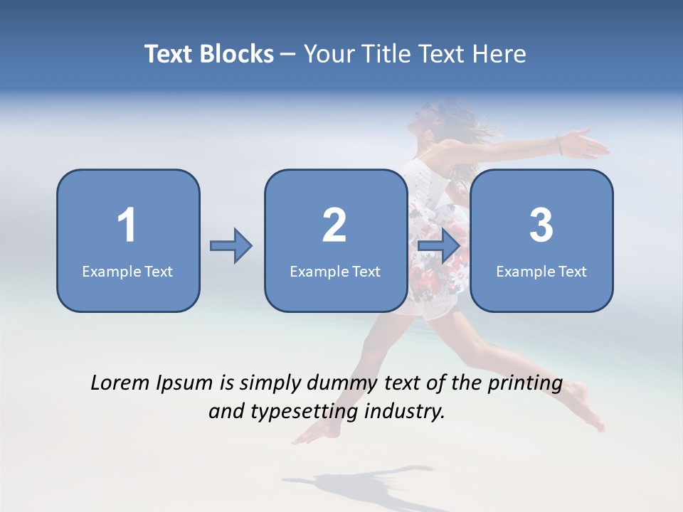 Wave Hot Warm PowerPoint Template