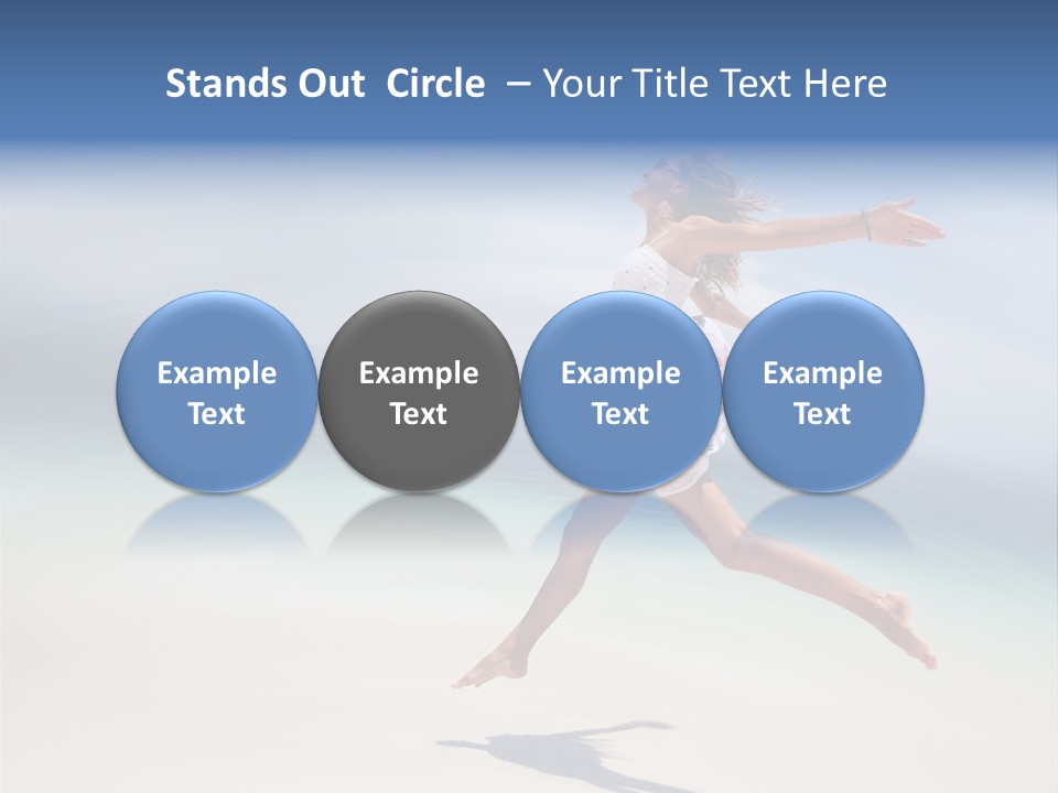 Wave Hot Warm PowerPoint Template