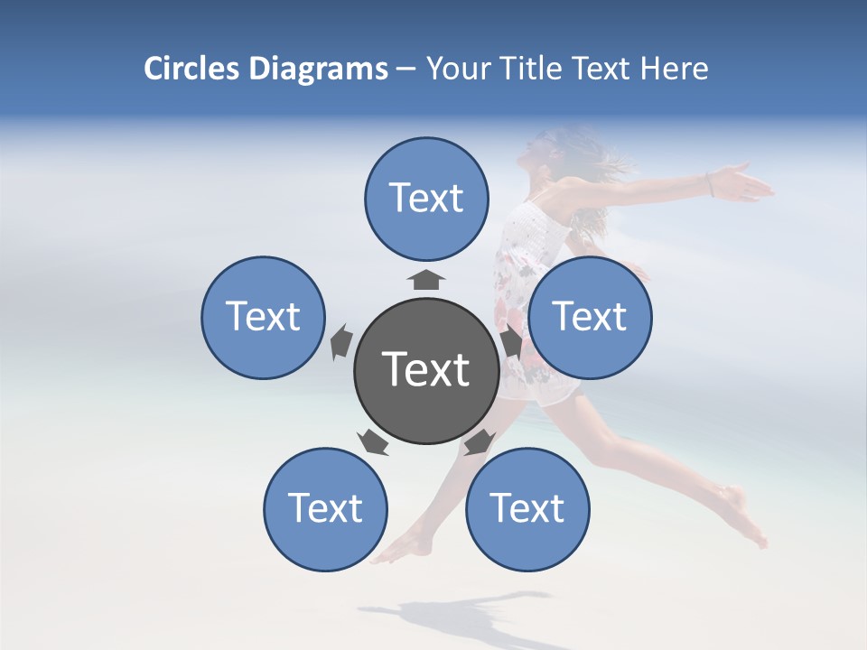 Wave Hot Warm PowerPoint Template