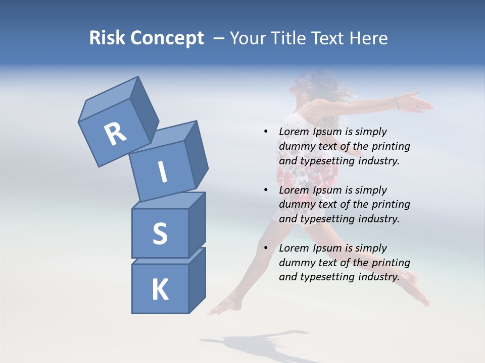 Wave Hot Warm PowerPoint Template