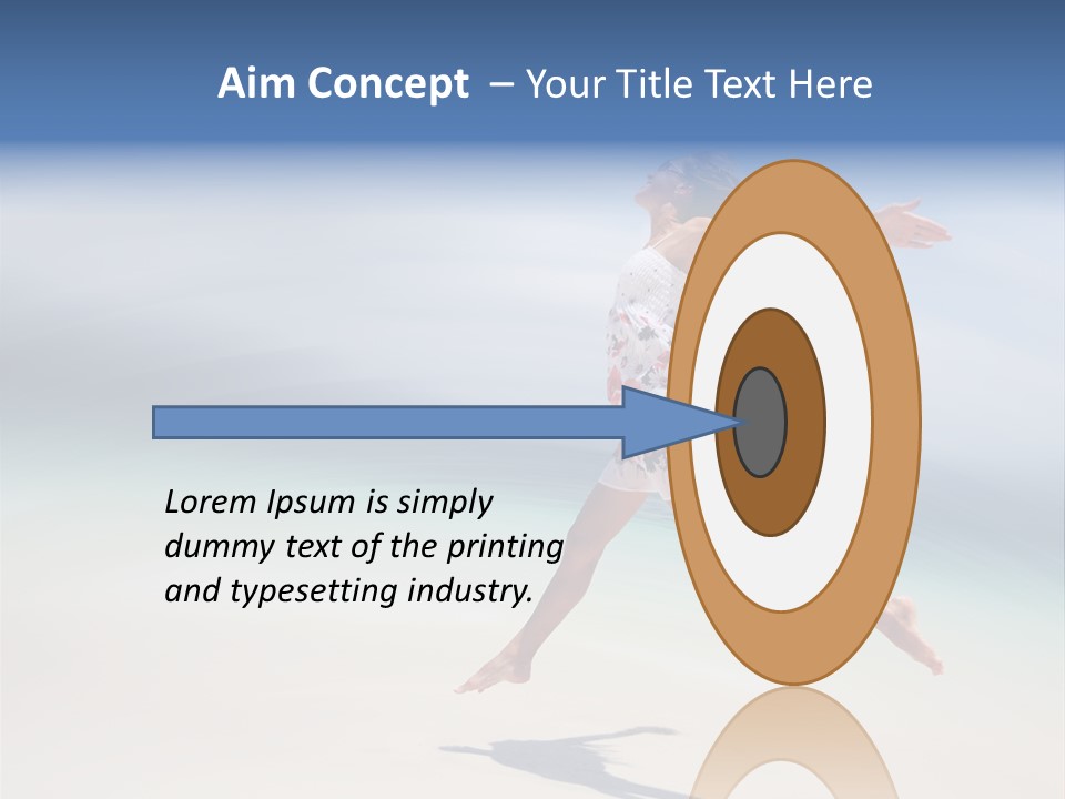 Wave Hot Warm PowerPoint Template