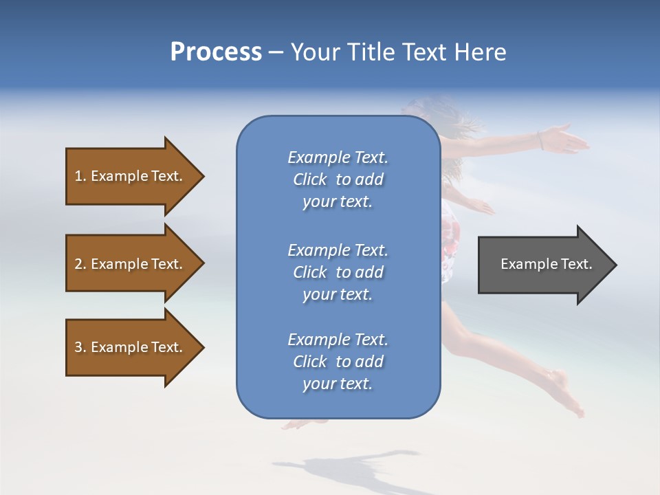 Wave Hot Warm PowerPoint Template