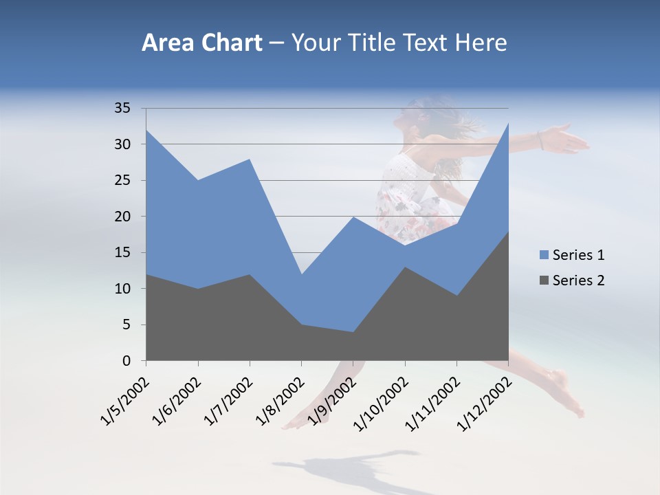 Wave Hot Warm PowerPoint Template