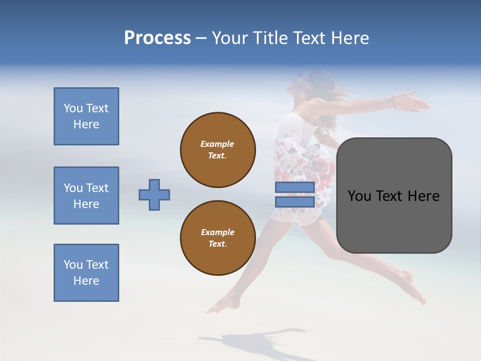 Wave Hot Warm PowerPoint Template