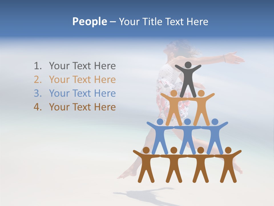 Wave Hot Warm PowerPoint Template