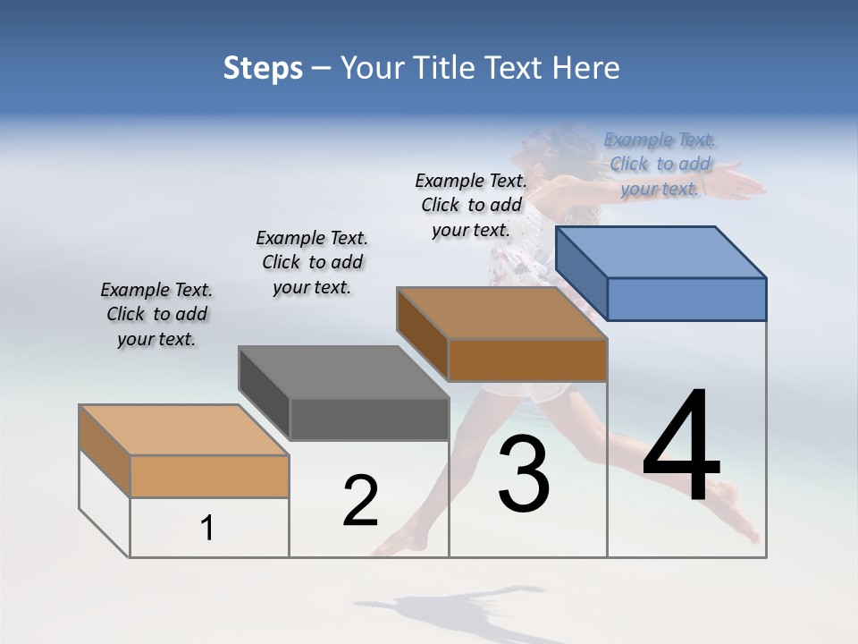 Wave Hot Warm PowerPoint Template