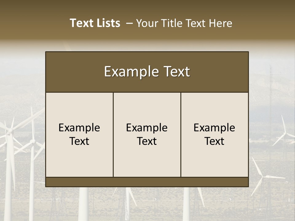 Generation Climate Production PowerPoint Template