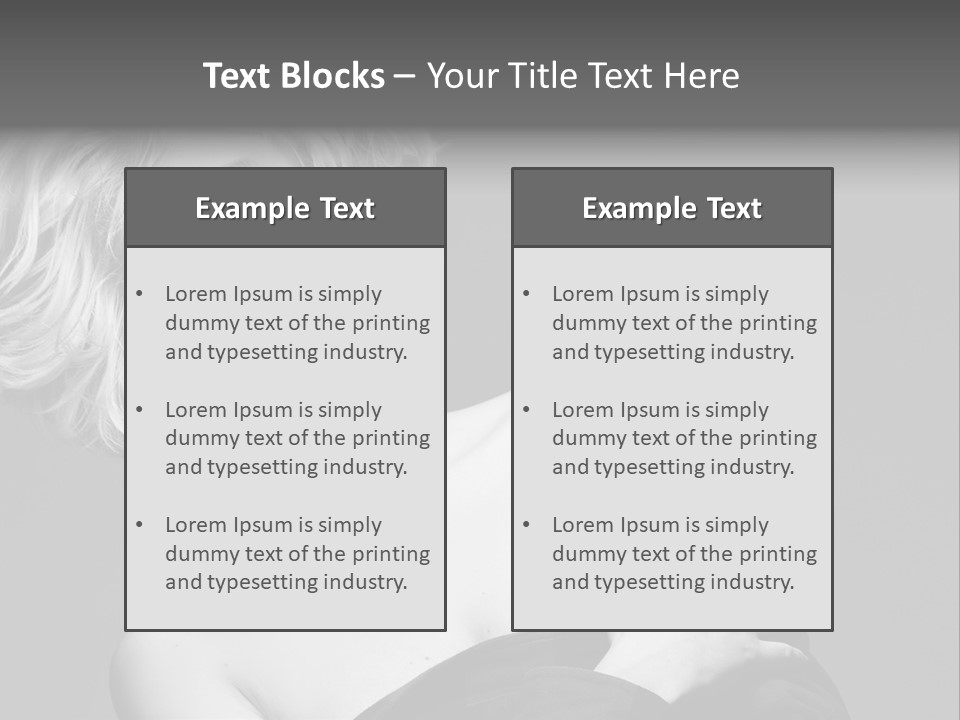 Young Lifestyle Looking PowerPoint Template