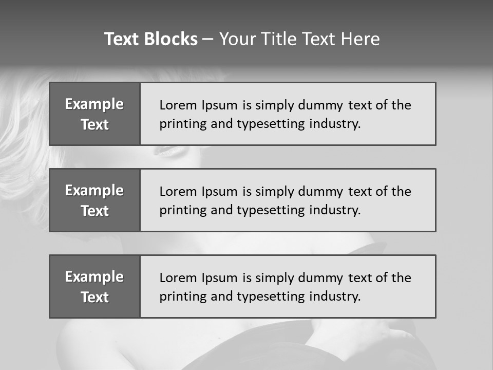Young Lifestyle Looking PowerPoint Template