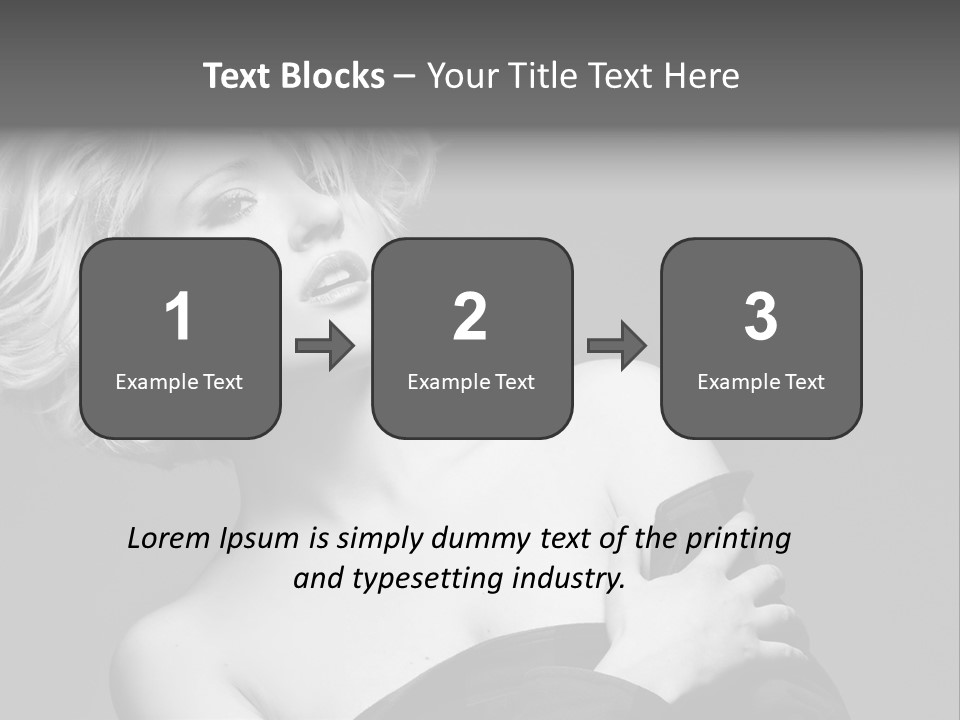 Young Lifestyle Looking PowerPoint Template