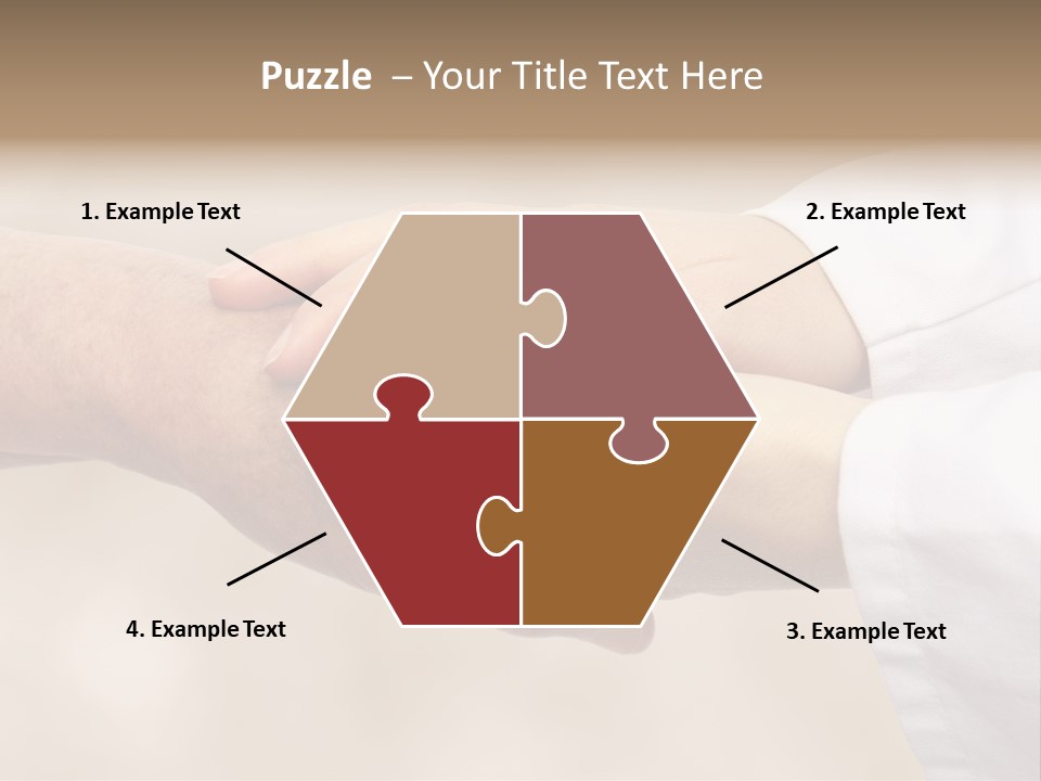 Adult Aiding Women PowerPoint Template