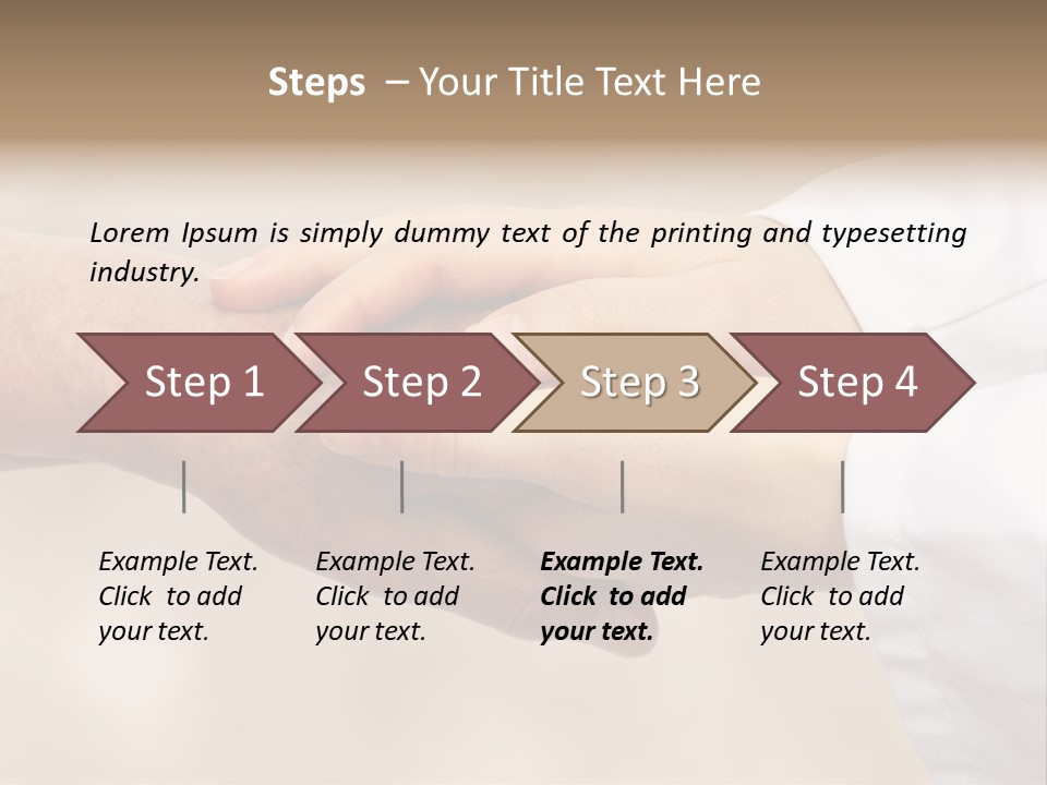Adult Aiding Women PowerPoint Template