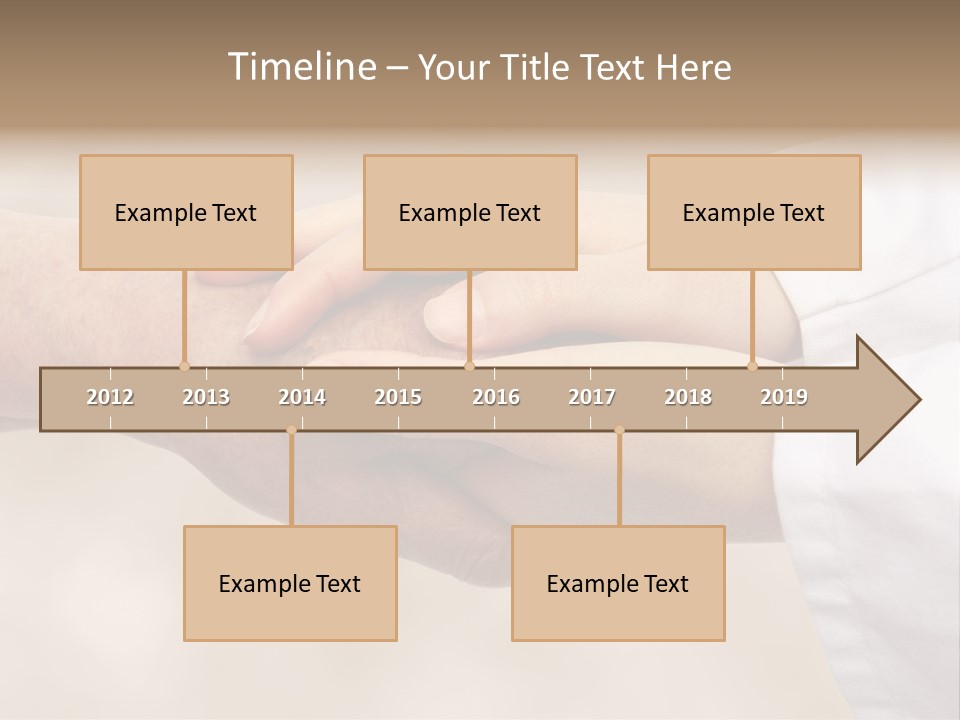 Adult Aiding Women PowerPoint Template