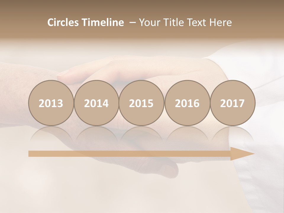 Adult Aiding Women PowerPoint Template