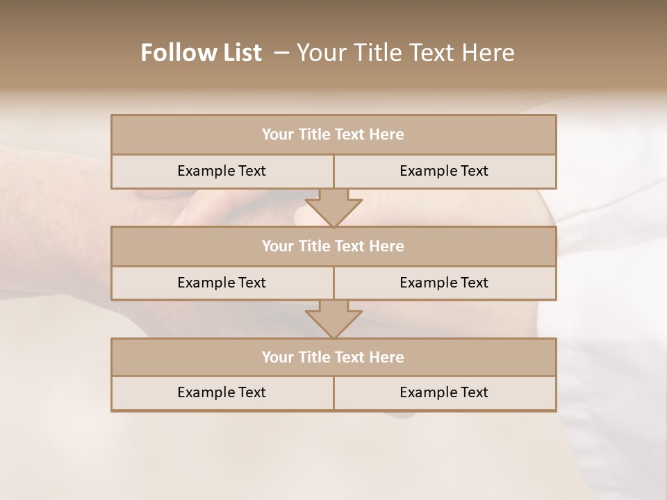 Adult Aiding Women PowerPoint Template