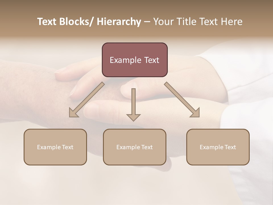 Adult Aiding Women PowerPoint Template