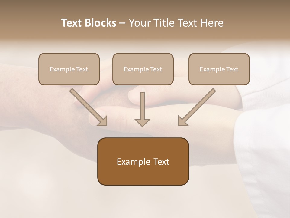 Adult Aiding Women PowerPoint Template