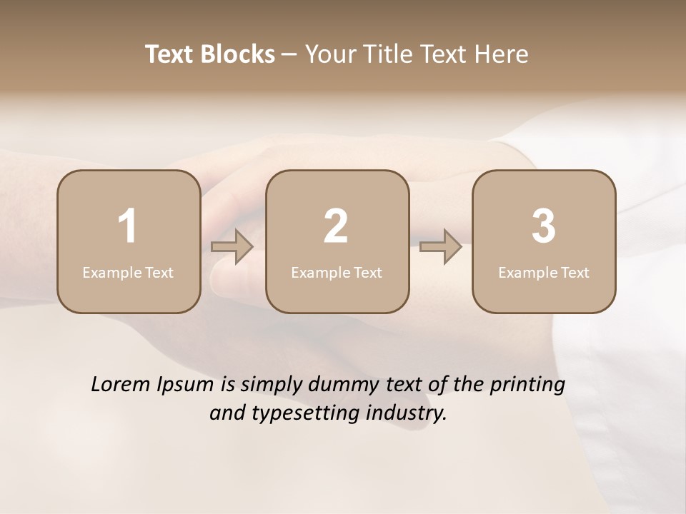 Adult Aiding Women PowerPoint Template