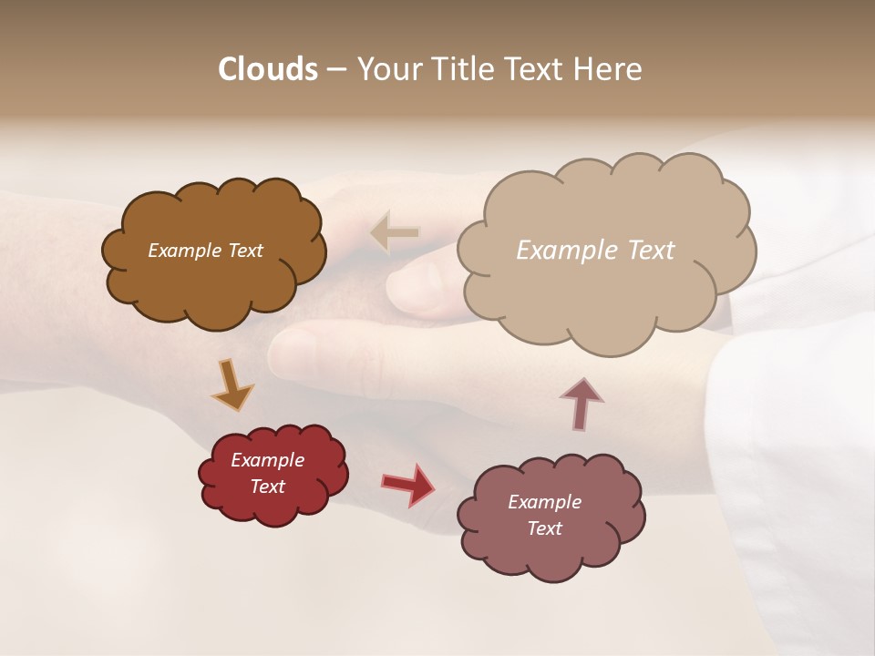 Adult Aiding Women PowerPoint Template