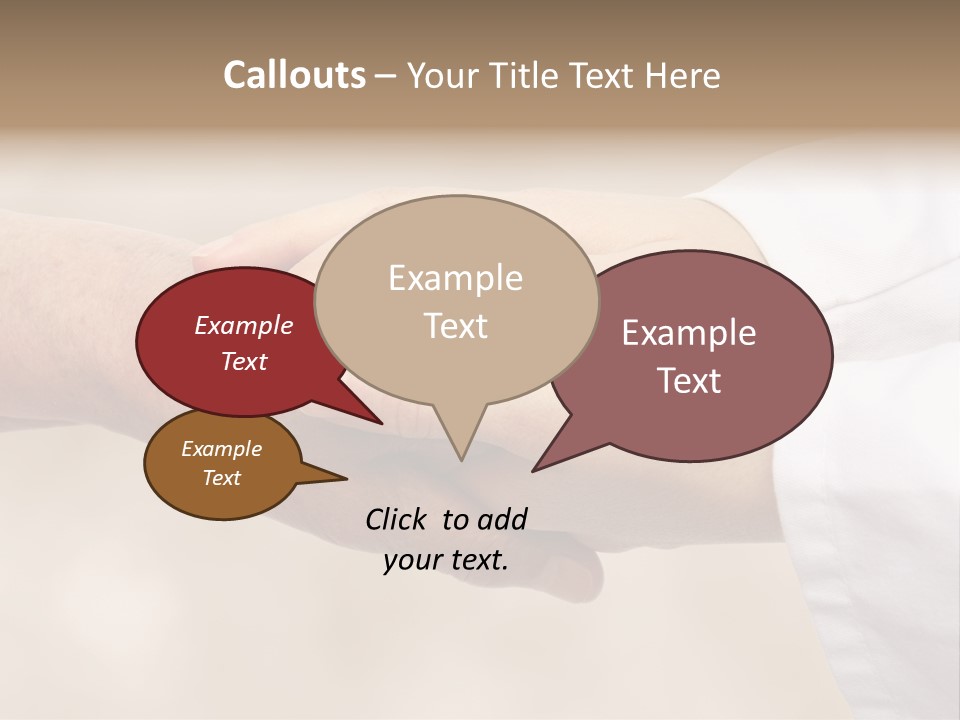 Adult Aiding Women PowerPoint Template