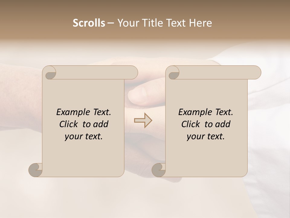 Adult Aiding Women PowerPoint Template