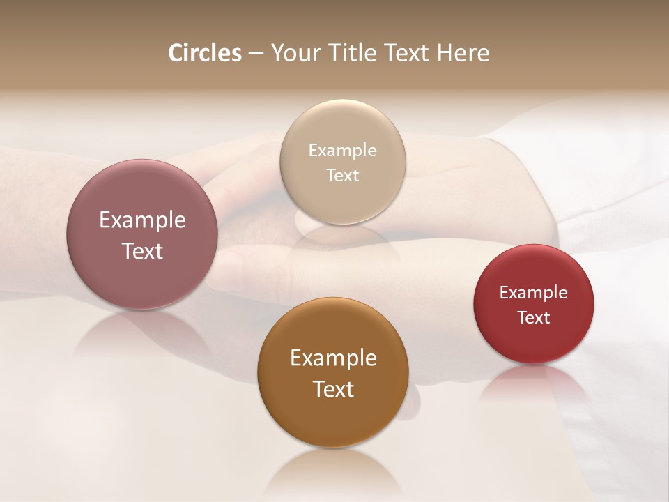 Adult Aiding Women PowerPoint Template