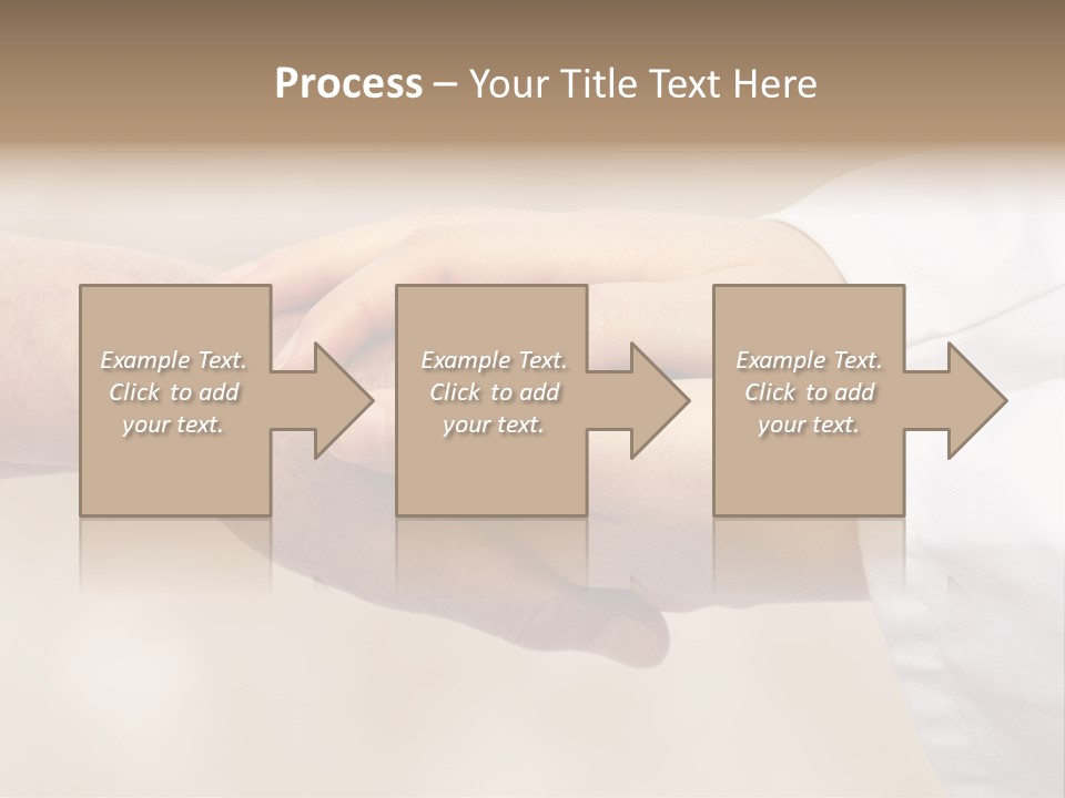 Adult Aiding Women PowerPoint Template