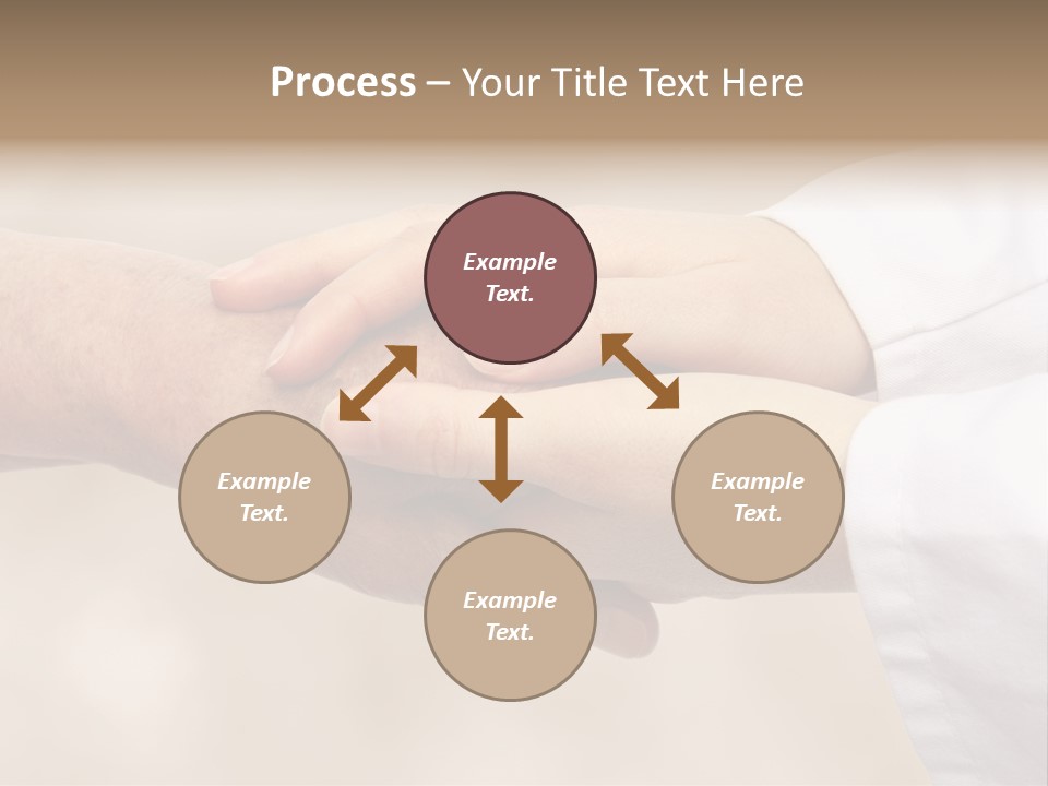 Adult Aiding Women PowerPoint Template