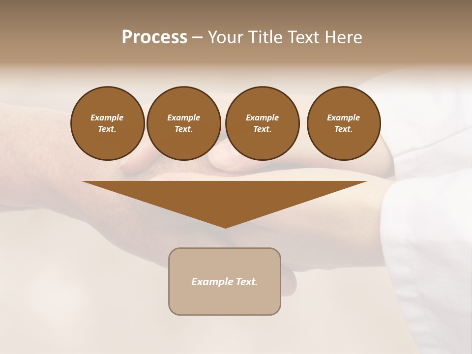 Adult Aiding Women PowerPoint Template