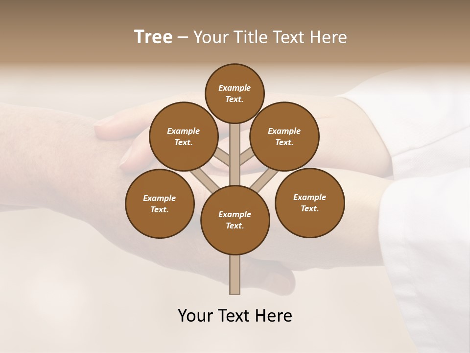 Adult Aiding Women PowerPoint Template