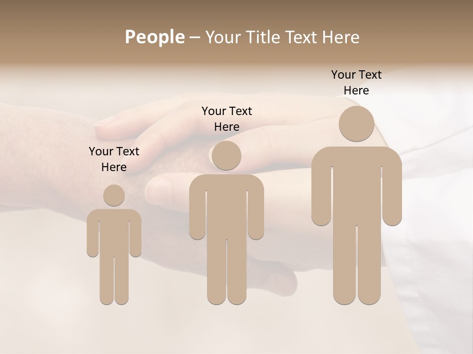 Adult Aiding Women PowerPoint Template