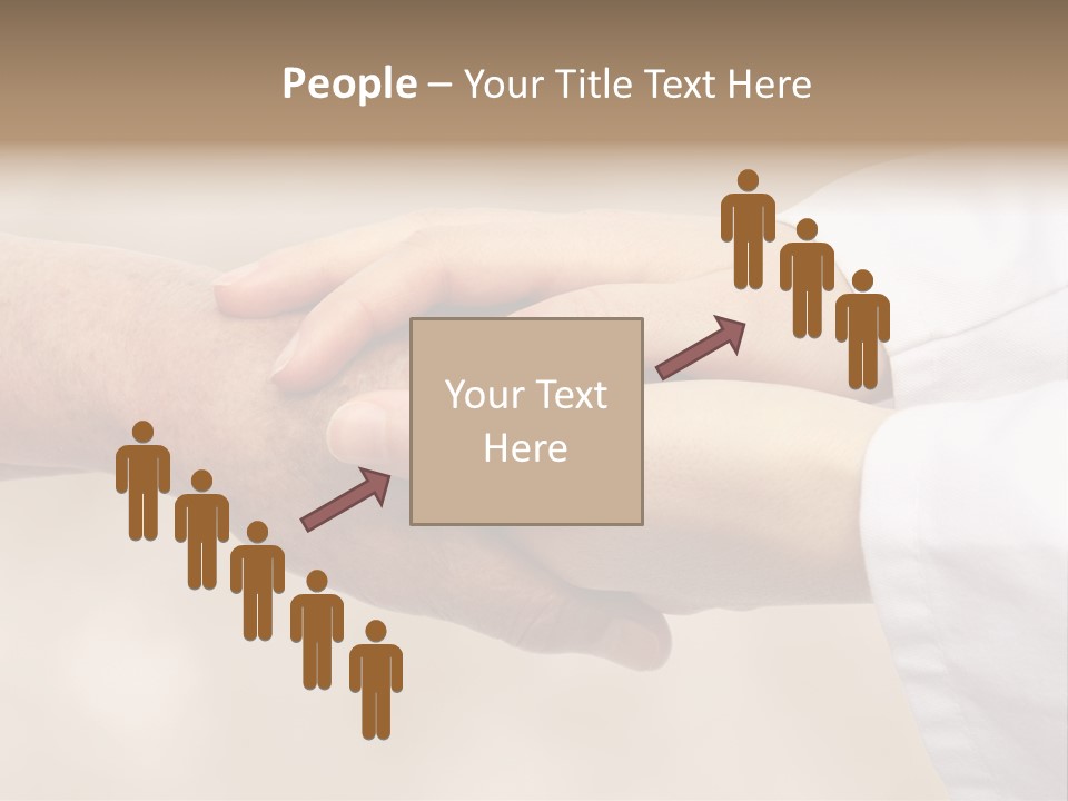 Adult Aiding Women PowerPoint Template