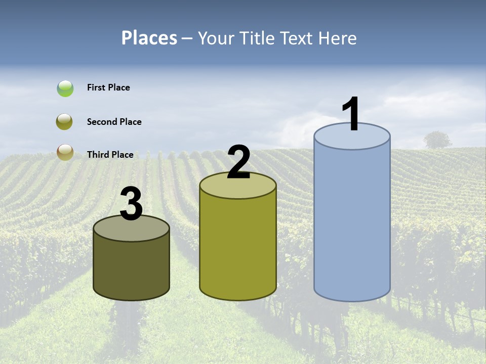 Beauty Tourism Fruit PowerPoint Template