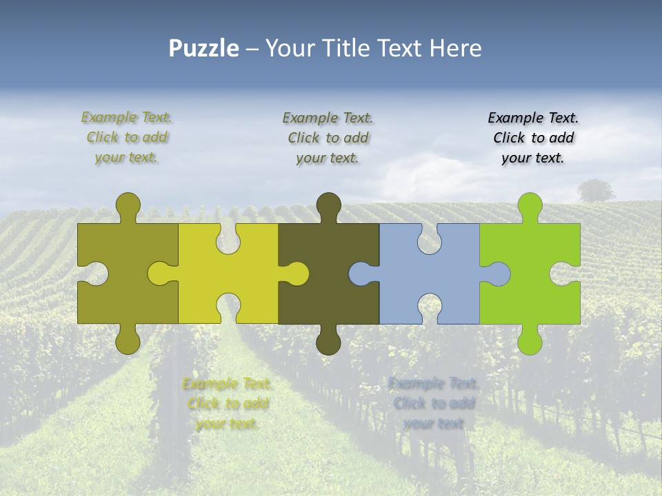 Beauty Tourism Fruit PowerPoint Template