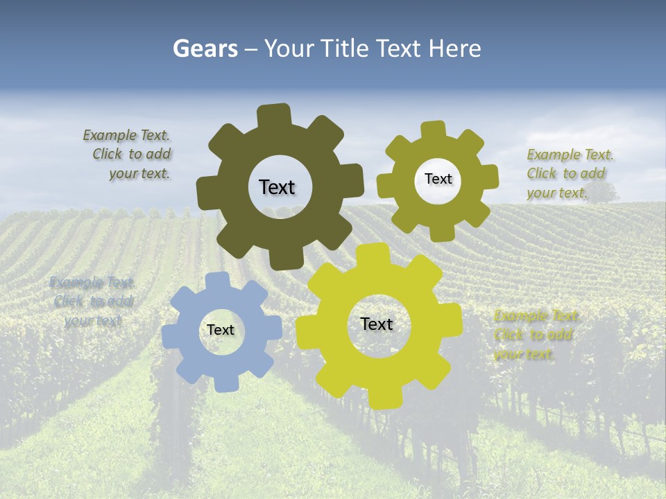 Beauty Tourism Fruit PowerPoint Template