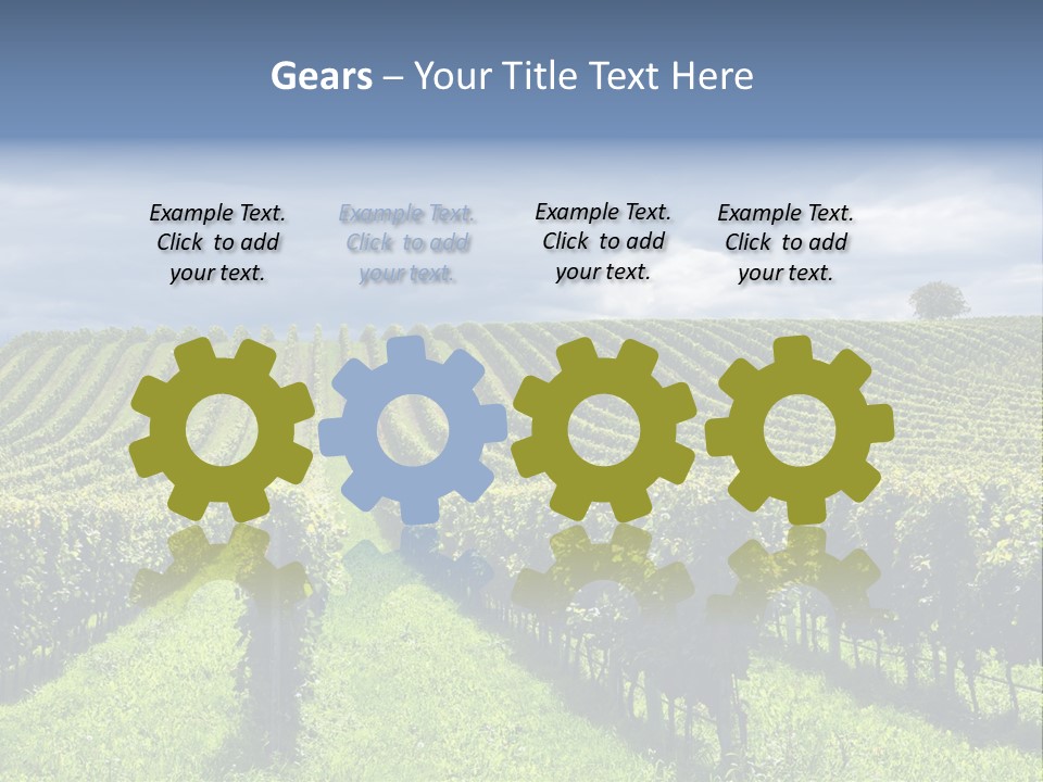 Beauty Tourism Fruit PowerPoint Template