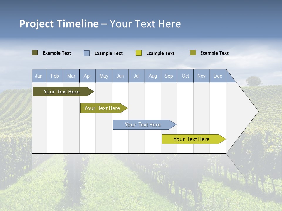 Beauty Tourism Fruit PowerPoint Template