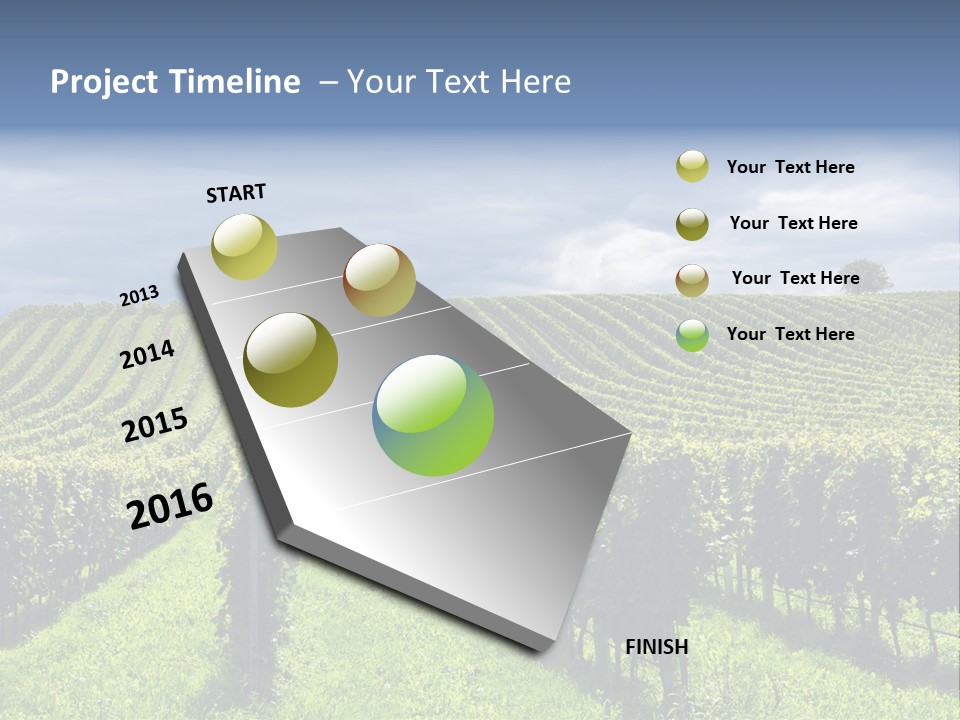 Beauty Tourism Fruit PowerPoint Template